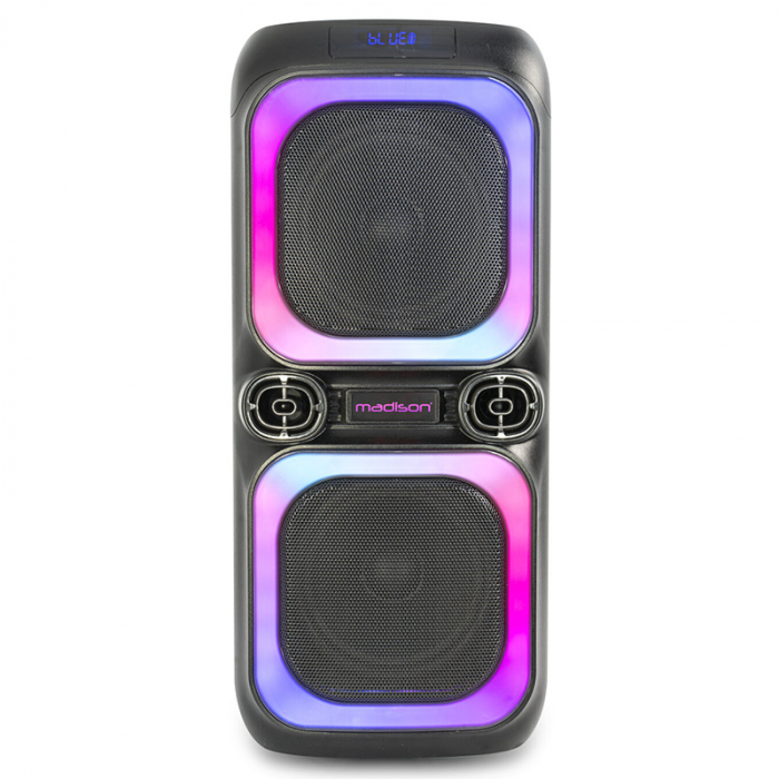 BOXA PORTABILA 2X8"/20CM TWS CU BT/USB/MSD [3]