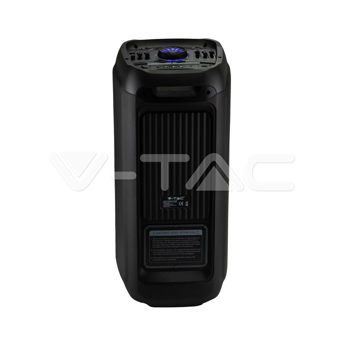 BOXA PORTABILA 2X8" 40W RMS BT/FM/AUX [5]
