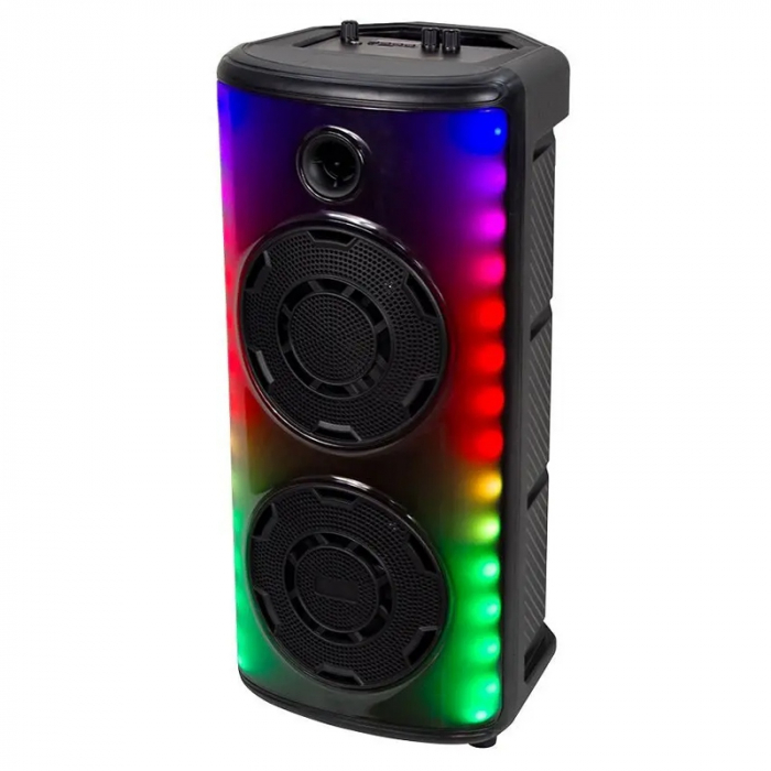 BOXA PORTABILA 2X8" 65W RMS BT/FM/AUX [6]