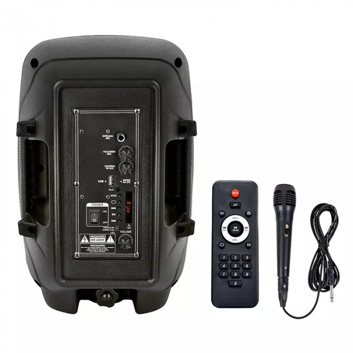 BOXA PORTABILA ILUMINATA LED 12"/30CM 35W RMS CU USB/SD/BT/FM [3]