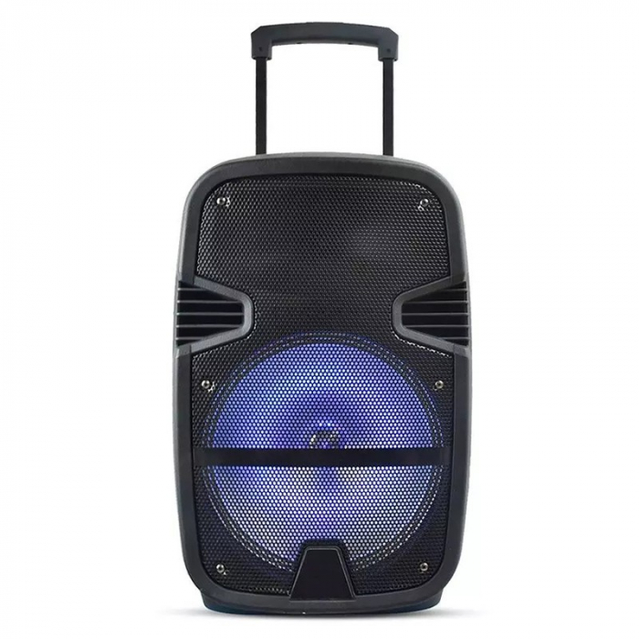BOXA PORTABILA ILUMINATA LED 12"/30CM 35W RMS CU USB/SD/BT/FM [2]