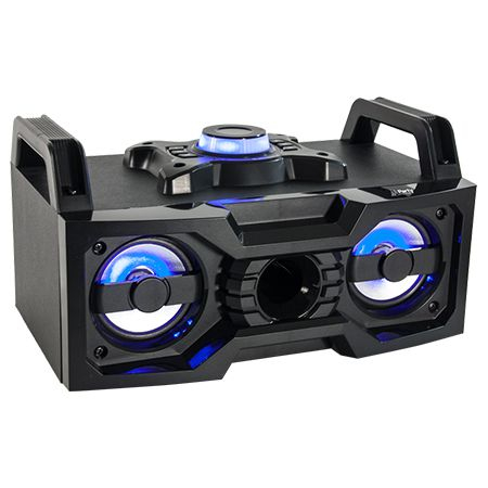 BOXA PORTABILA ILUMINATA LED 2X25W CU BLUETOOTH/USB [1]