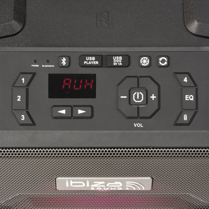 BOXA PORTABILA IPX4 10"/20CM 150W NFC/BT/FM/USB [9]