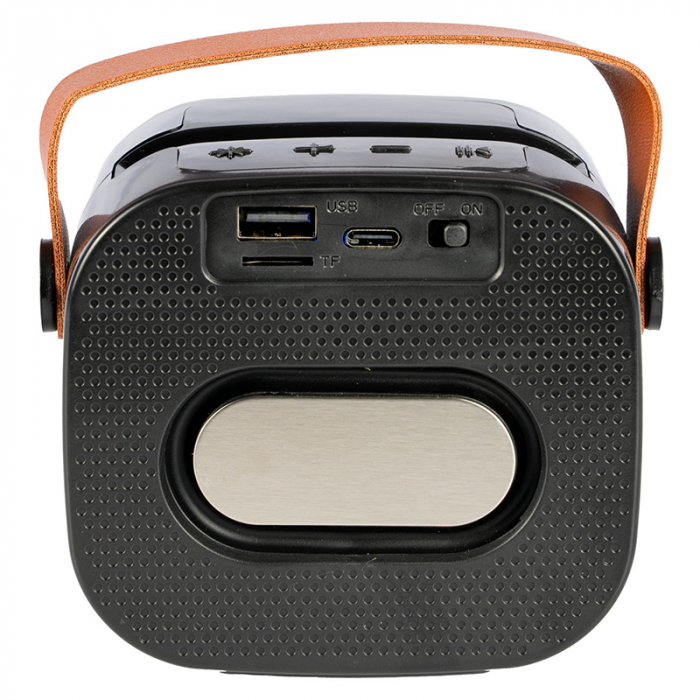BOXA PORTABILA KARAOKE CU 1 MICROFON FUNTIE BT/USB/TWS [4]