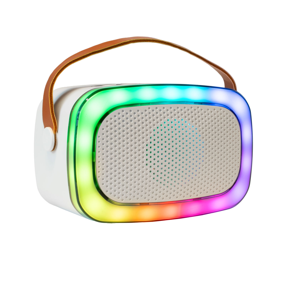 BOXA PORTABILA KARAOKE CU 2 MICROFOANE FUNCTIE BT/USB/TWS [7]