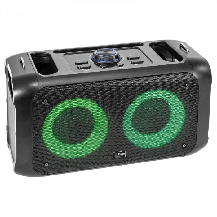BOXA PORTABILA TWS 2X3"/8CM ILUMINATA LED [3]