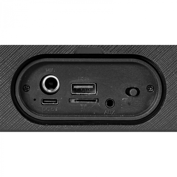 BOXA PORTABILA TWS 2X3"/8CM ILUMINATA LED [6]