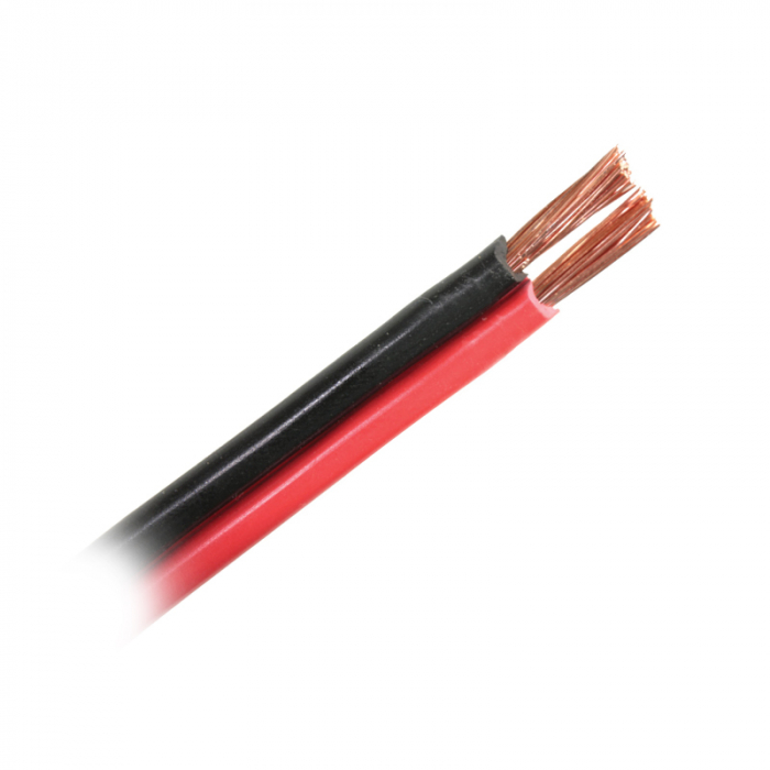 CABLU DIFUZOR ROSU/NEGRU 2X2,5MM2 100M [3]