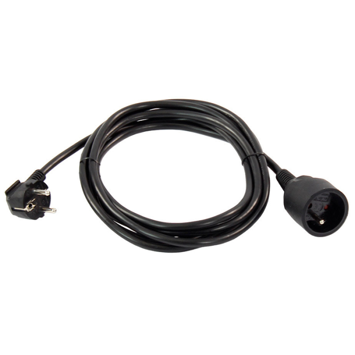 CABLU EXTENSIE(CUPLA) 3M (3GX1.5MM) - NEGRU [3]