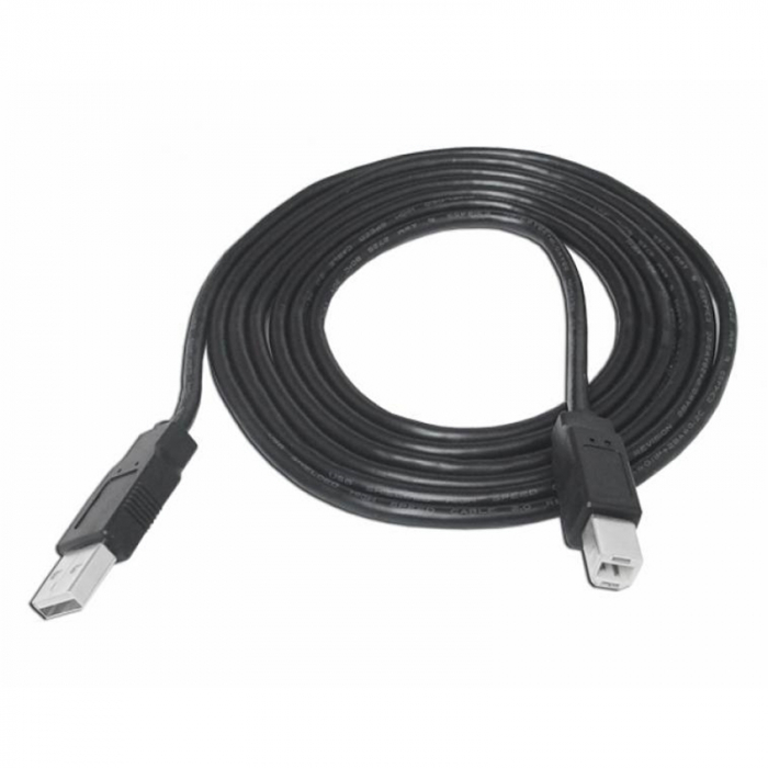 CABLU IMPRIMANTA USB TATA TIP A - USB TATA TIP B 1.5M - NEGRU [2]