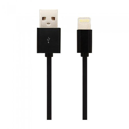 CABLU IPHONE 1.5M CU LICENTA MFI, NEGRU [1]