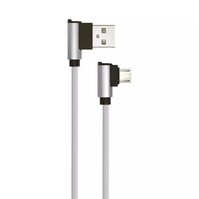 CABLU MICRO USB 1M DIAMOND EDITION - ARGINTIU [2]