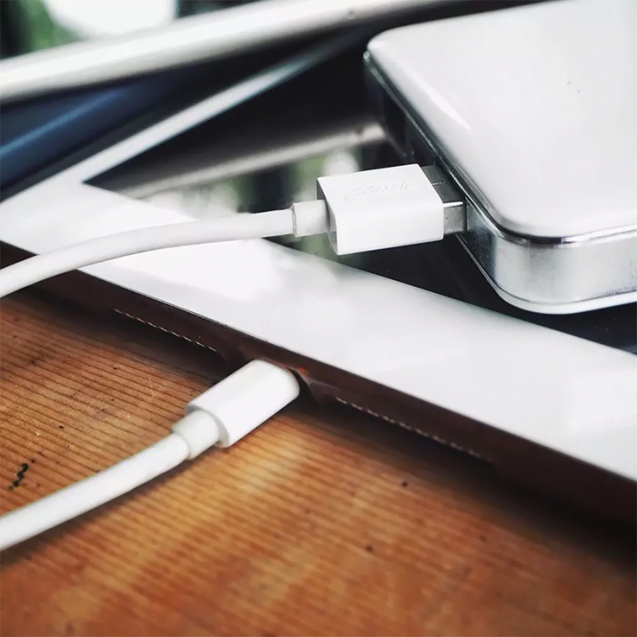 CABLU MICRO USB 1M PEARL EDITON - ALB [6]