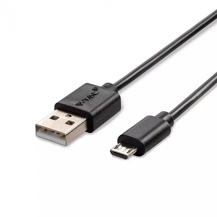 CABLU MICRO USB 1M PEARL EDITON - NEGRU [3]