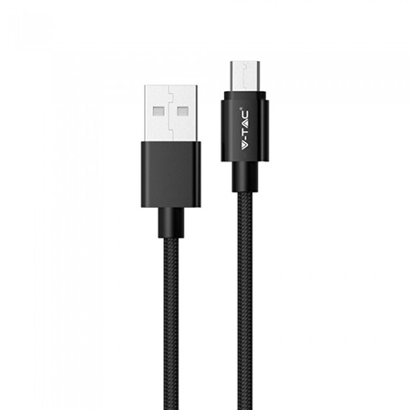CABLU MICRO USB 1M PLATINUM EDITON - NEGRU [1]