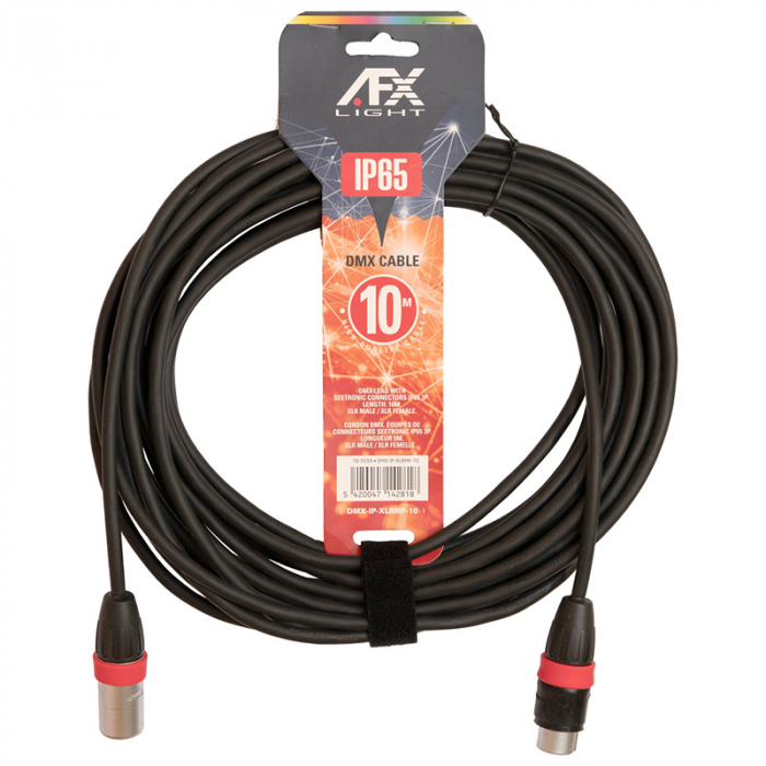 CABLU PROFESIONAL DMX IP65 XLR TATA - XLR MAMA 10M [3]