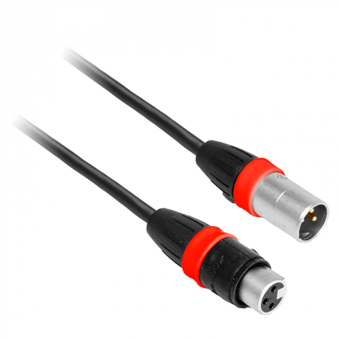 CABLU PROFESIONAL DMX IP65 XLR TATA - XLR MAMA 10M [2]