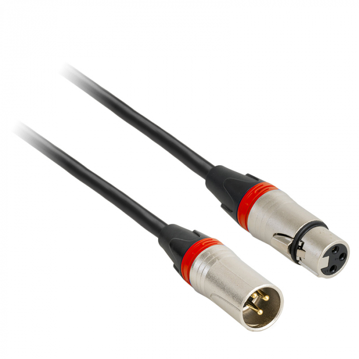 CABLU PROFESIONAL XLR TATA - XLR MAMA 10M [2]
