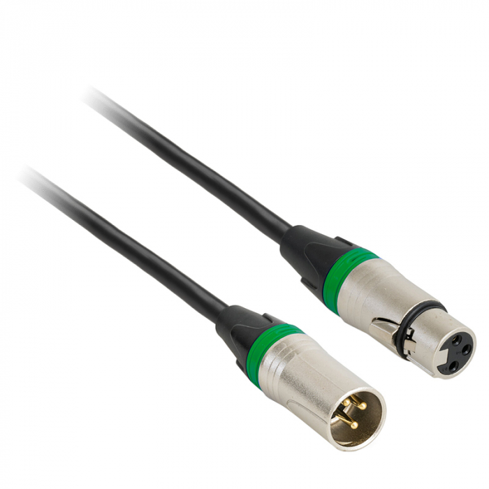 CABLU PROFESIONAL XLR TATA - XLR MAMA 1M [2]