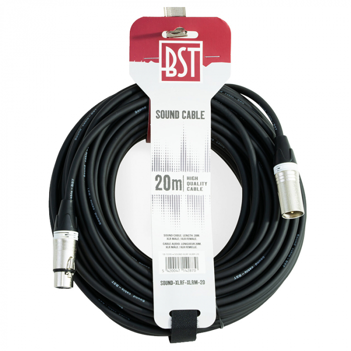 CABLU PROFESIONAL XLR TATA - XLR MAMA 20M [3]