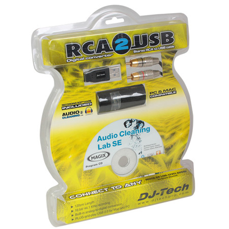 CABLU RCA TO USB 1.2M + PLACA SUNET [1]