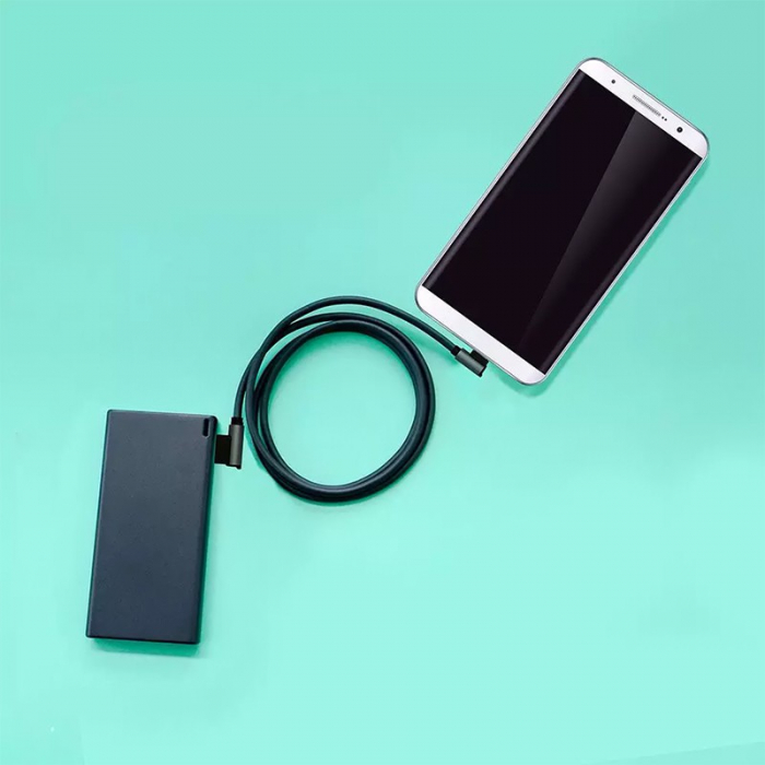 CABLU TIP C 1M DIAMOND EDITION - NEGRU [4]