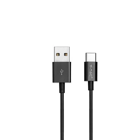CABLU TIP C 1M SILVER EDITON - NEGRU [1]
