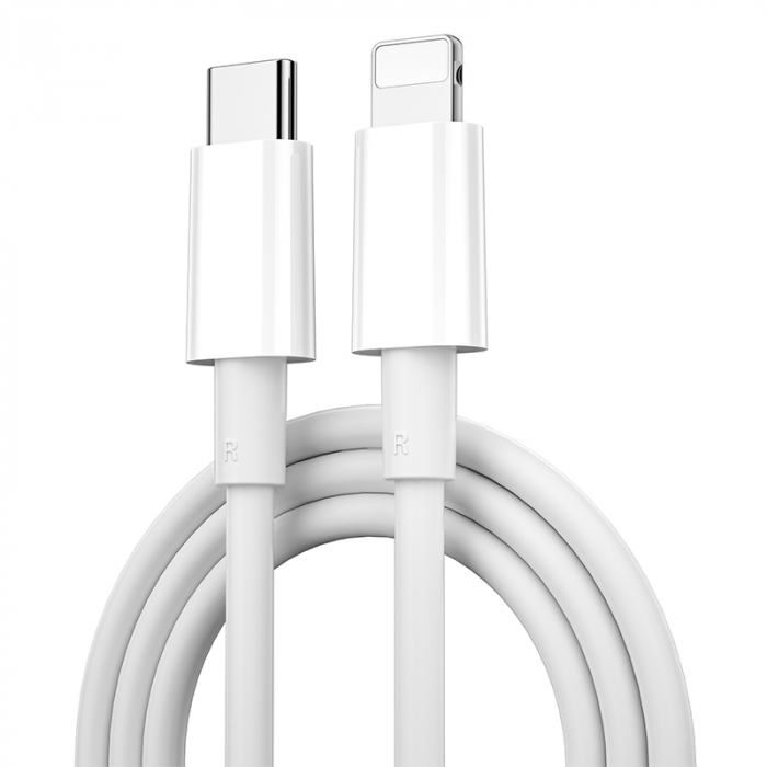 CABLU USB-C - LIGHTNING 1.2M 30W - ALB [2]