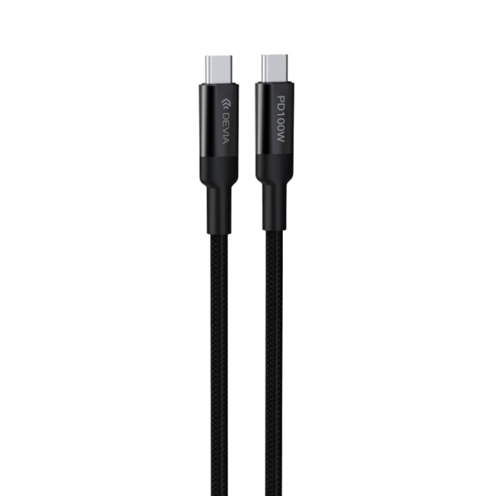CABLU USB-C - USB-C 100W 1.5M - NEGRU [3]