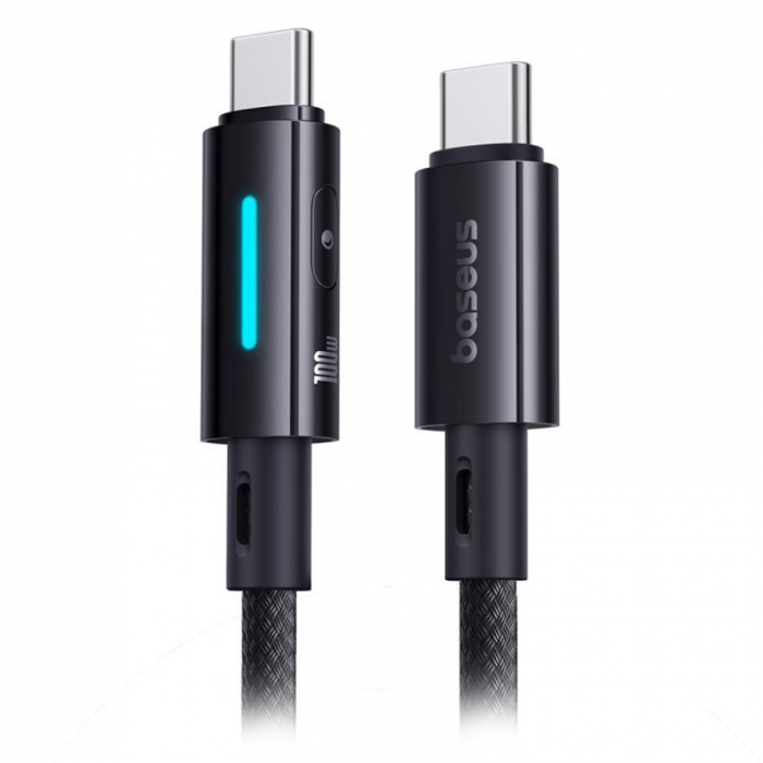 CABLU USB-C - USB-C 100W 2M BASEUS - NEGRU [5]
