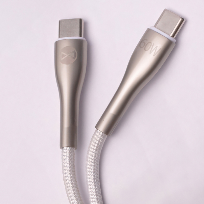 CABLU USB C - USB C 2M 60W - ALB [6]