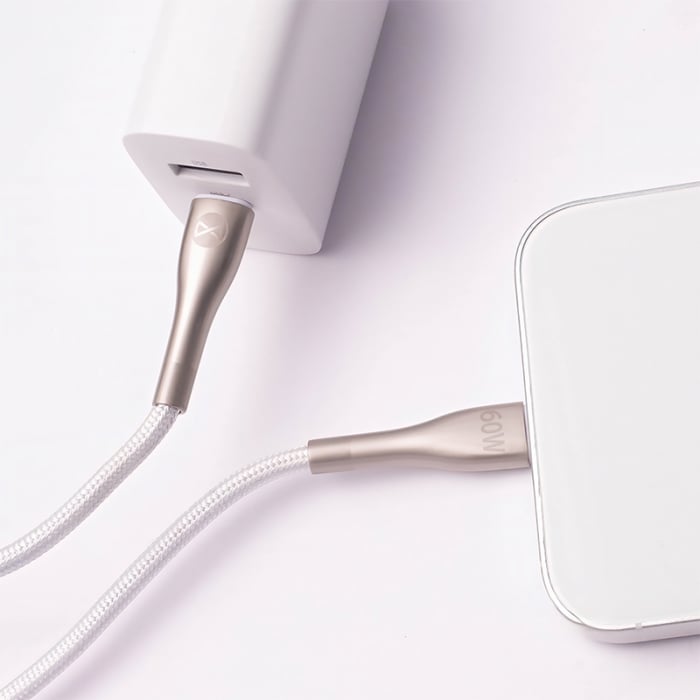 CABLU USB C - USB C 2M 60W - ALB [4]