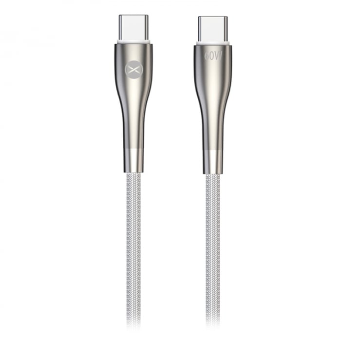 CABLU USB C - USB C 2M 60W - ALB [2]