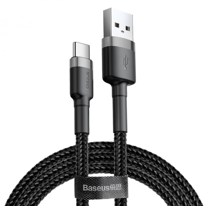 CABLU USB - USB-C 2A 2M BASEUS - GRI/NERGU [2]