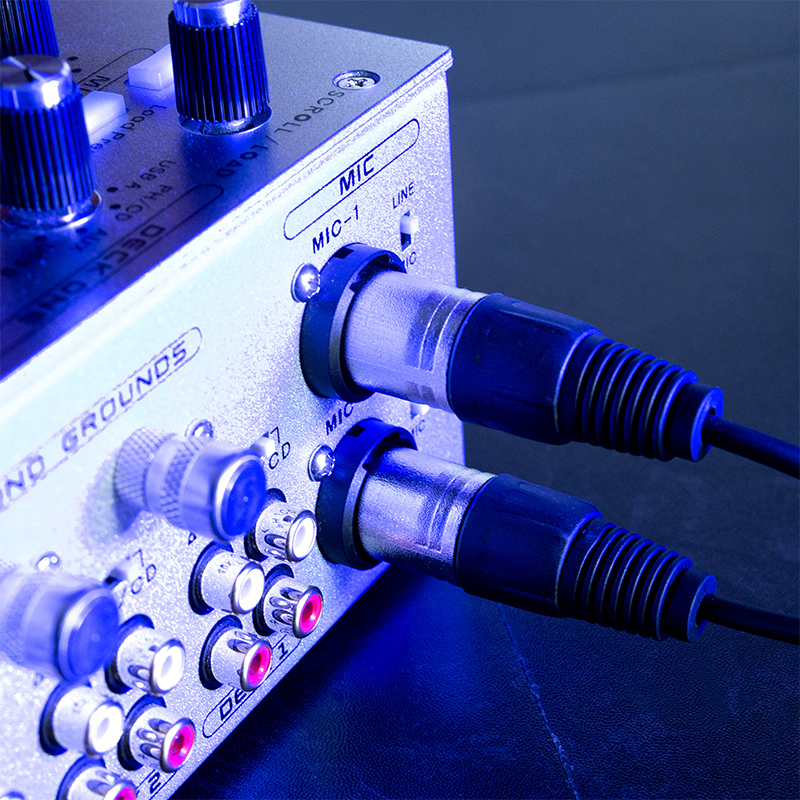 CABLU XLR MAMA - XLR TATA STEREO 0.6M [4]