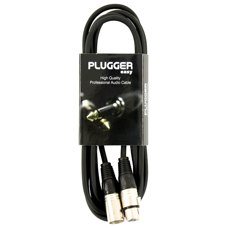 CABLU XLR MAMA - XLR TATA STEREO 3M [3]
