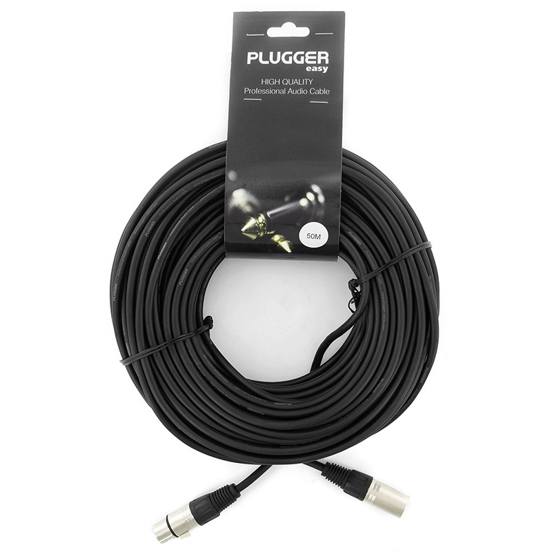 CABLU XLR MAMA - XLR TATA STEREO 50M [3]