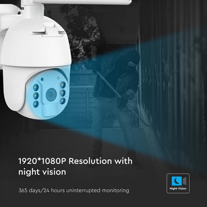 CAMERA HD SOLARA SMART 4G - ALB [12]