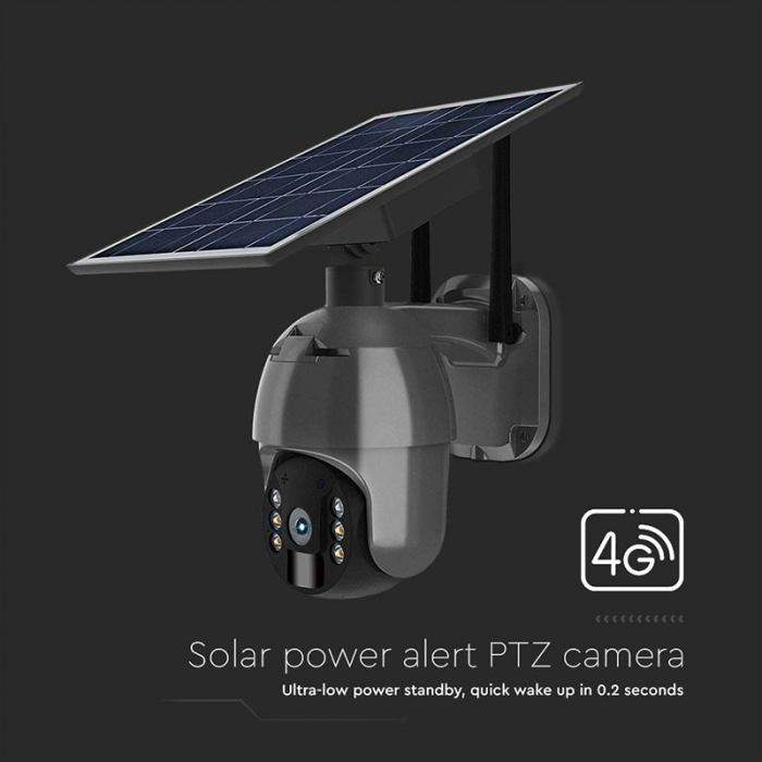 CAMERA HD SOLARA SMART 4G - NEGRU [10]