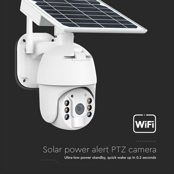 CAMERA HD SOLARA SMART WIFI - ALB [10]