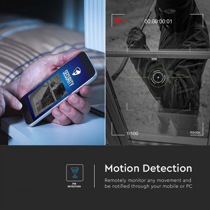 CAMERA HD SOLARA SMART WIFI - ALB [13]