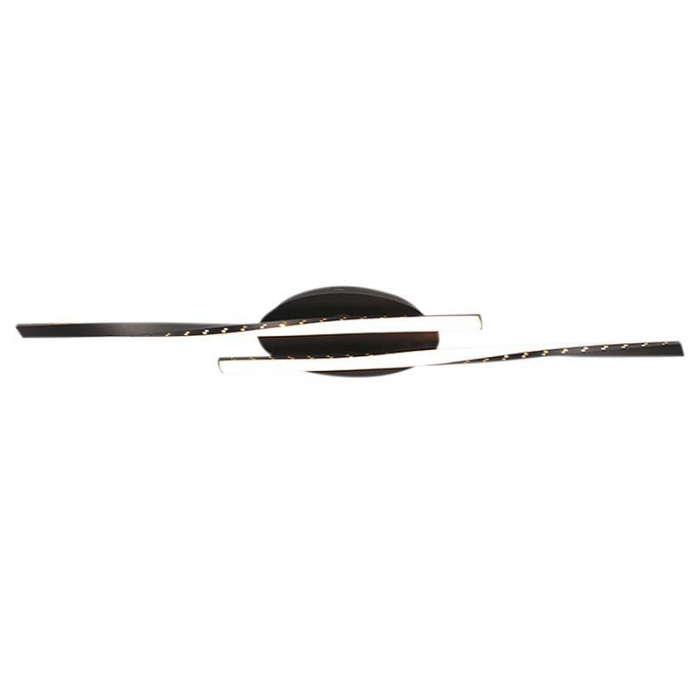 Candelabru LED 12W 3000K 94.5x6cm - negru [2]