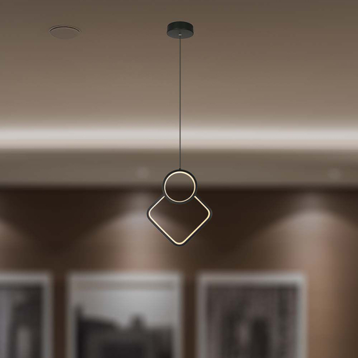 CANDELABRU LED 12W 4000K - NEGRU [6]