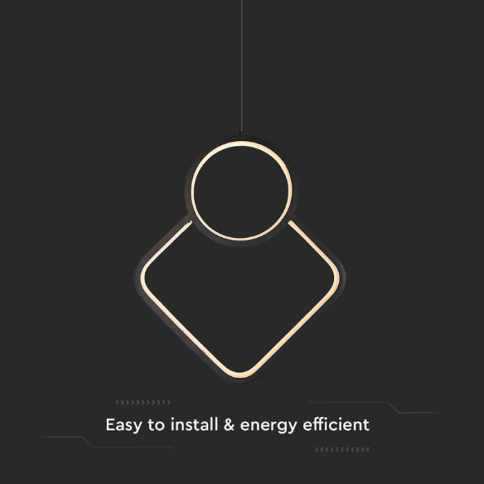 CANDELABRU LED 12W 4000K - NEGRU [4]