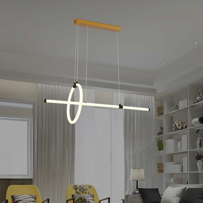 Candelabru LED 16W 3000K 86x100cm - negru [7]