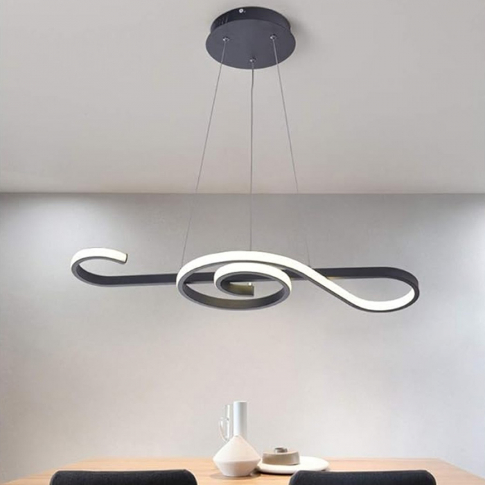 Candelabru LED 18W 3000K 70x100cm - negru [4]