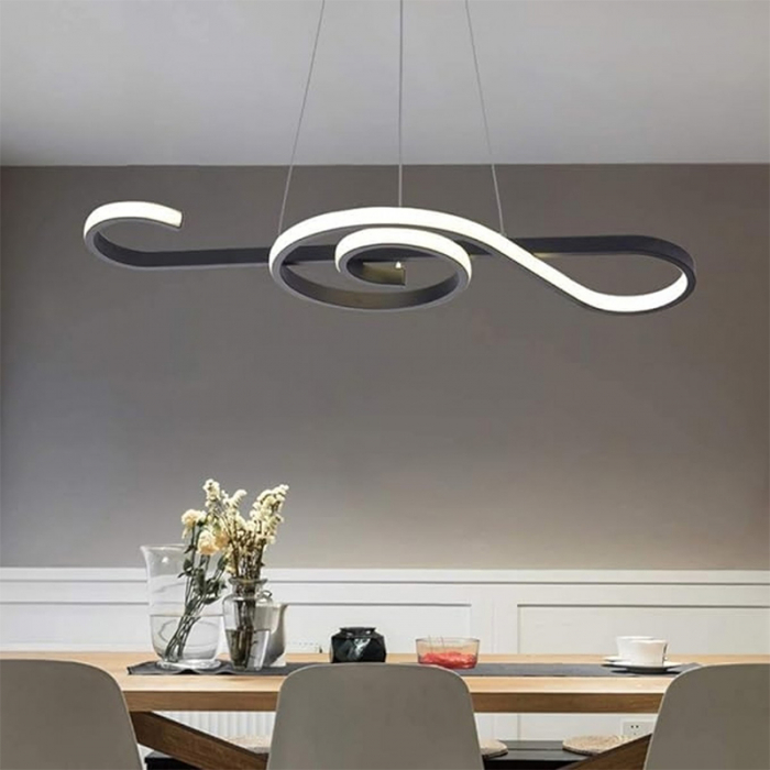 Candelabru LED 18W 3000K 70x100cm - negru [3]
