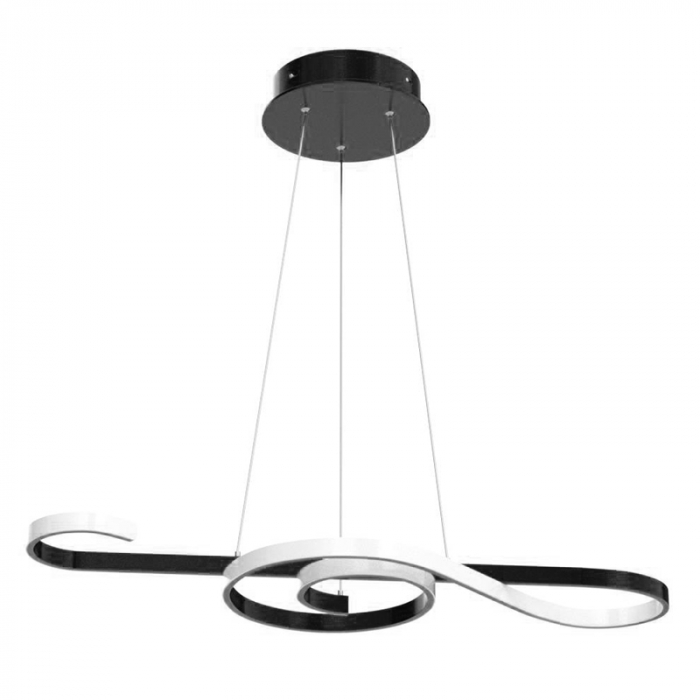 Candelabru LED 18W 3000K 70x100cm - negru [2]