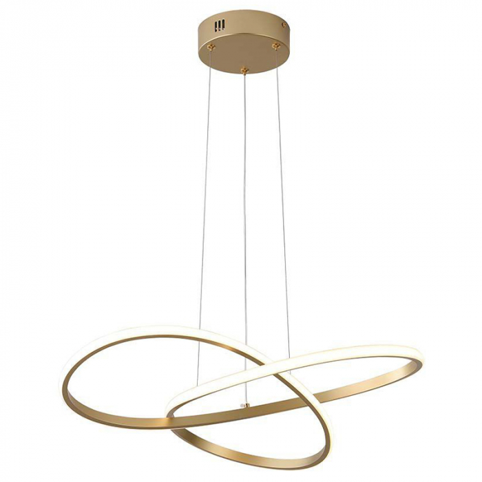 Candelabru LED 20W 3000K 50x100cm - auriu [2]