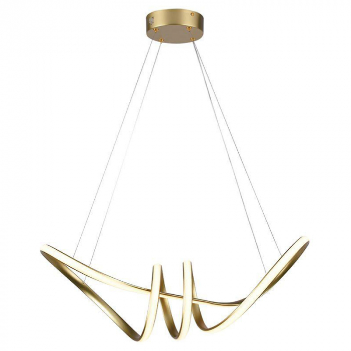 Candelabru LED 24W 3000K 72x30x100cm - auriu [2]